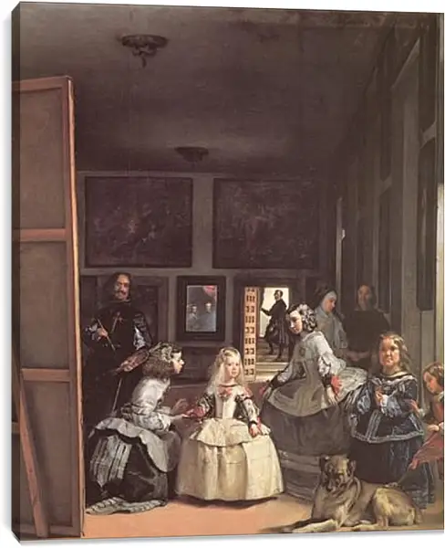 Постер на подрамнике - Las Meninas. Диего Веласкес Постер на подрамнике - Las Meninas. Диего Веласкес