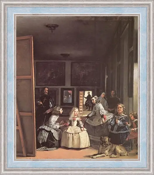 Картина в раме - Las Meninas. Диего Веласкес Картина в раме - Las Meninas. Диего Веласкес