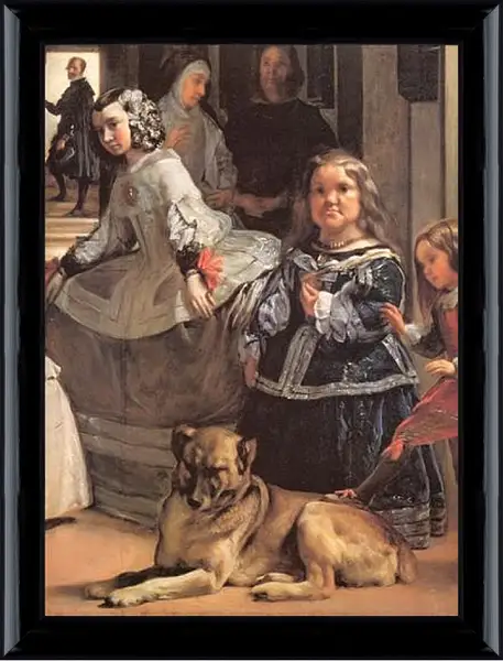 Картина в раме - Las Meninas (Detail) Диего Веласкес Картина в раме - Las Meninas (Detail) Диего Веласкес