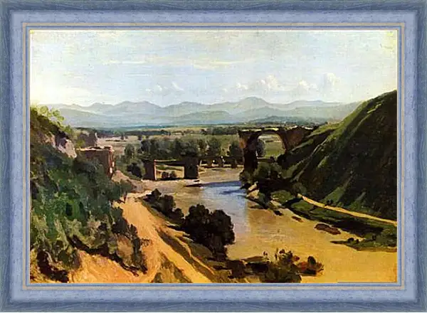 Картина в раме - Bruecke von Narni. Франсиско Гойя Картина в раме - Bruecke von Narni. Франсиско Гойя