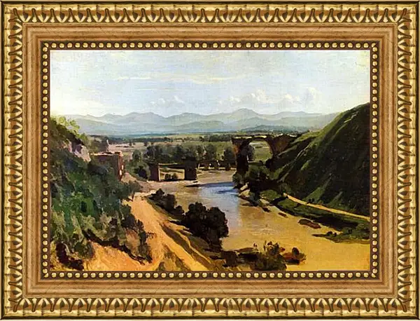 Картина в раме - Bruecke von Narni. Франсиско Гойя Картина в раме - Bruecke von Narni. Франсиско Гойя