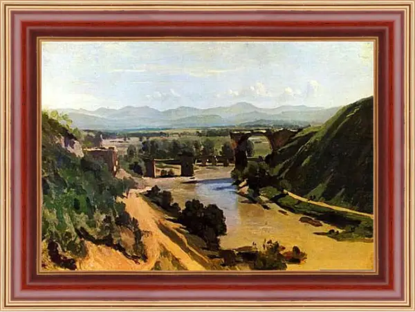 Картина в раме - Bruecke von Narni. Франсиско Гойя Картина в раме - Bruecke von Narni. Франсиско Гойя