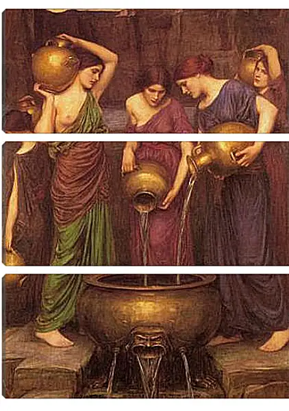 Модульная картина - The Danaides. Джон Уотерхауз Модульная картина - The Danaides. Джон Уотерхауз