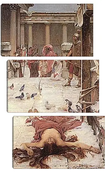 Модульная картина - Saint Eulalia. Джон Уотерхауз Модульная картина - Saint Eulalia. Джон Уотерхауз