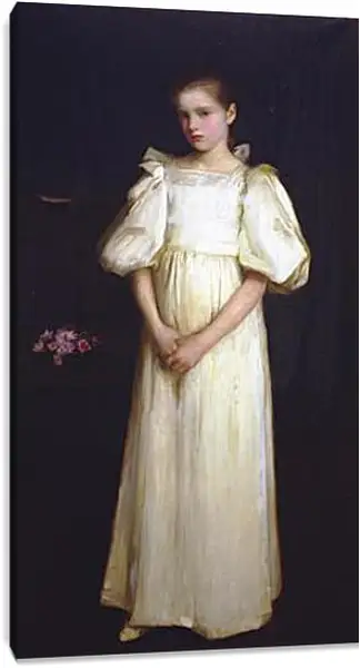 Постер на подрамнике - Portrait of Phyllis Waterlo. Джон Уотерхаус Постер на подрамнике - Portrait of Phyllis Waterlo. Джон Уотерхаус