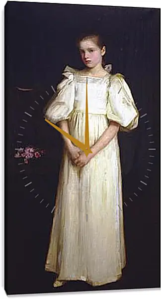 Часы картина - Portrait of Phyllis Waterlo. Джон Уотерхаус Часы картина - Portrait of Phyllis Waterlo. Джон Уотерхаус