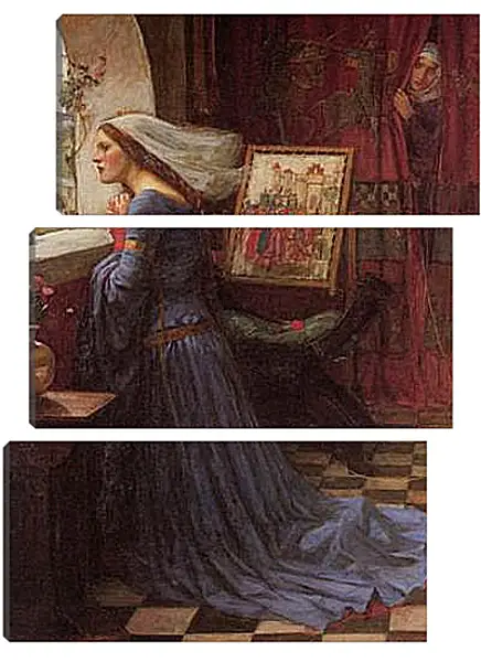 Модульная картина - Fair Rosamund. Джон Уотерхауз Модульная картина - Fair Rosamund. Джон Уотерхауз