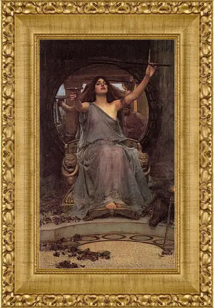 Картина в раме - Circe Offering the Cup to Ulysses. Джон Уотерхауз Картина в раме - Circe Offering the Cup to Ulysses. Джон Уотерхауз