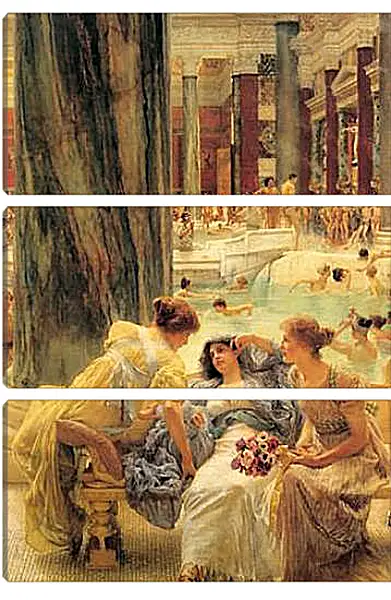 Модульная картина - The Baths of Caracalla. Лоуренс Альма-Тадема Модульная картина - The Baths of Caracalla. Лоуренс Альма-Тадема