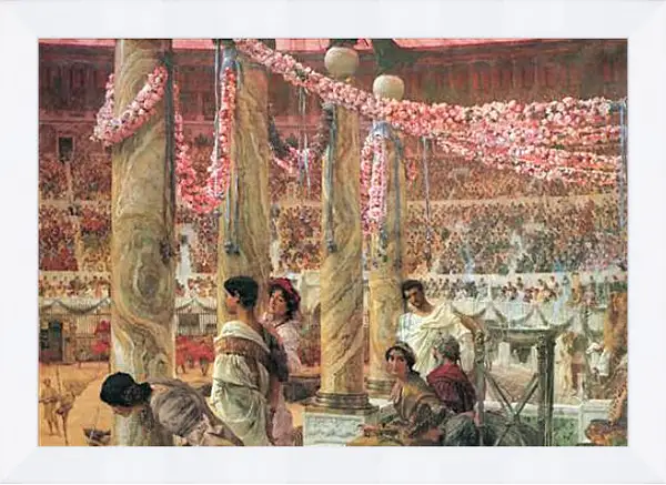 Картина в раме - Caracalla and Geta. Лоуренс Альма-Тадема Картина в раме - Caracalla and Geta. Лоуренс Альма-Тадема
