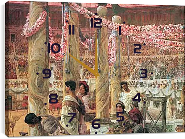Часы картина - Caracalla and Geta. Лоуренс Альма-Тадема Часы картина - Caracalla and Geta. Лоуренс Альма-Тадема