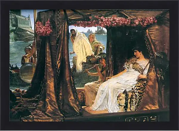 Картина в раме - Antony and Cleopatra. Лоуренс Альма-Тадема Картина в раме - Antony and Cleopatra. Лоуренс Альма-Тадема