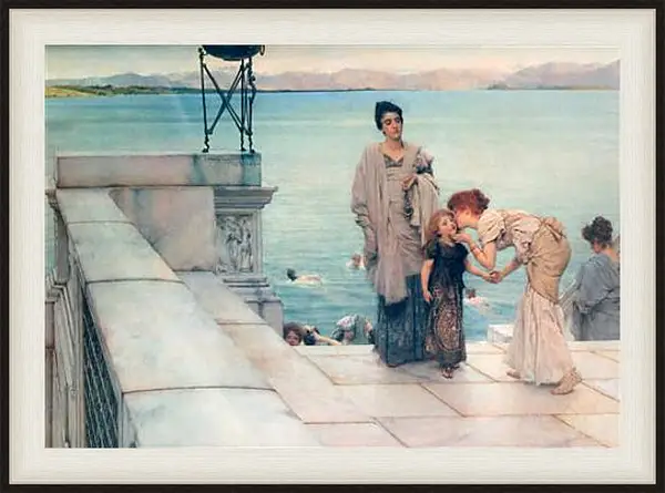 Картина в раме - A Kiss. Лоуренс Альма-Тадема Картина в раме - A Kiss. Лоуренс Альма-Тадема