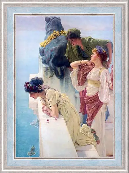 Картина в раме - A Coign of Vantage. Лоуренс Альма-Тадема Картина в раме - A Coign of Vantage. Лоуренс Альма-Тадема