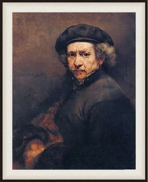 Картина в раме - Selbstportrait. Рембрандт Картина в раме - Selbstportrait. Рембрандт