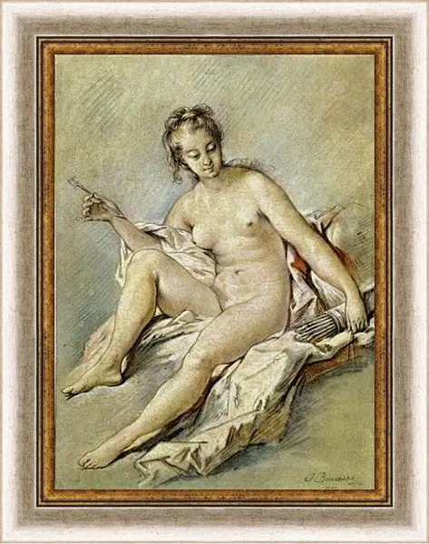 Картина в раме - Venus with Arrow. Франсуа Буше Картина в раме - Venus with Arrow. Франсуа Буше