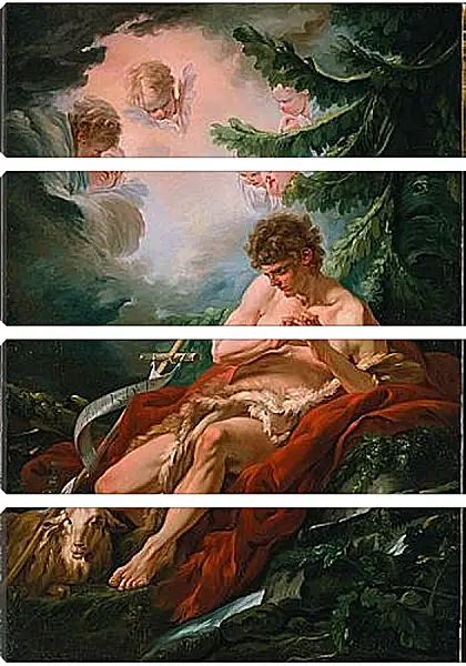 Модульная картина - Saint John the Baptist. Франсуа Буше Модульная картина - Saint John the Baptist. Франсуа Буше