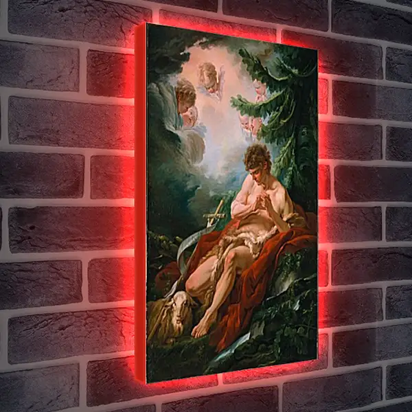 Лайтбокс световая панель - Saint John the Baptist. Франсуа Буше Лайтбокс световая панель - Saint John the Baptist. Франсуа Буше