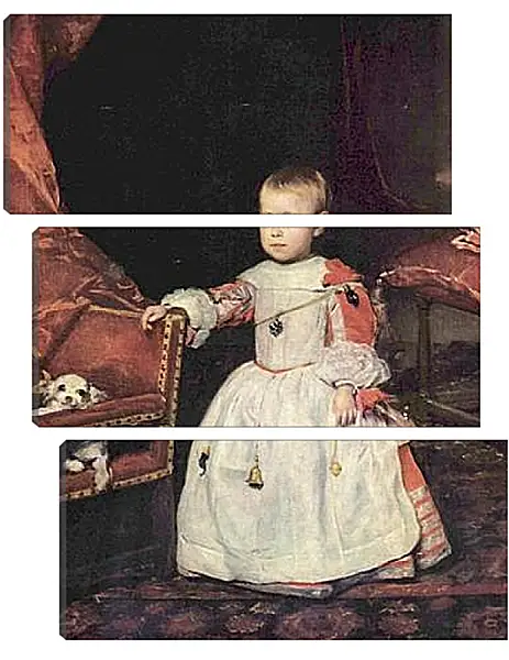 Модульная картина - El principe Felipe Prospero. Диего Веласкес Модульная картина - El principe Felipe Prospero. Диего Веласкес