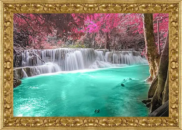 Картина в раме - Водопады Картина в раме - Водопады