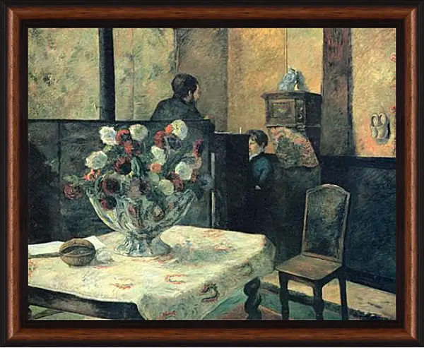 Картина в раме - Painting of an interior at rue Carcel (Carcel Street), Paris Картина в раме - Painting of an interior at rue Carcel (Carcel Street), Paris