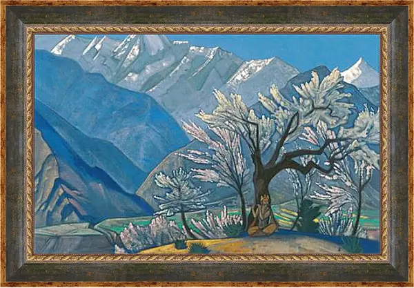 Картина в раме - Кришна. Рерих Николай Картина в раме - Кришна. Рерих Николай