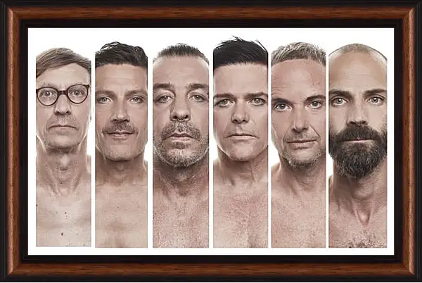Картина в раме - Группа Rammstein Картина в раме - Группа Rammstein
