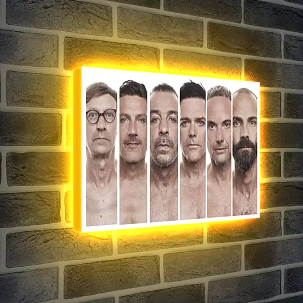 Лайтбокс световая панель - Группа Rammstein Лайтбокс световая панель - Группа Rammstein