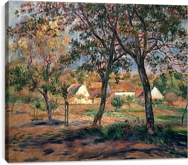 Постер на подрамнике - The Outskirts of Pont-Aven. Пьер Огюст Ренуар Постер на подрамнике - The Outskirts of Pont-Aven. Пьер Огюст Ренуар
