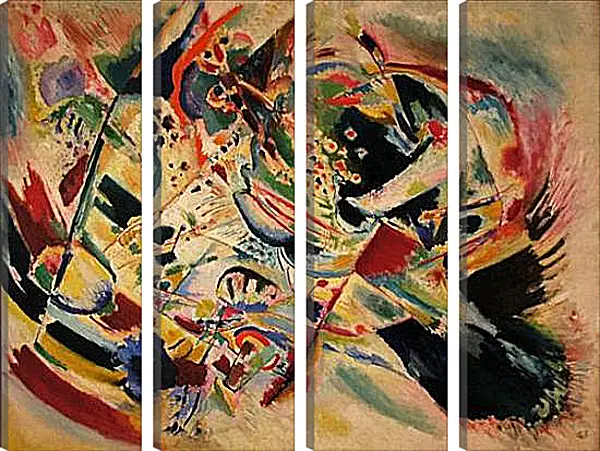 Модульная картина - Painting no. Кандинский Василий Модульная картина - Painting no. Кандинский Василий