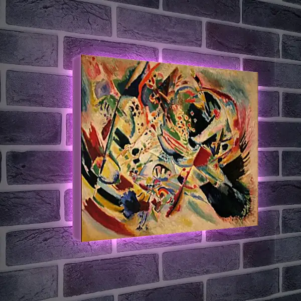 Лайтбокс световая панель - Painting no. Кандинский Василий Лайтбокс световая панель - Painting no. Кандинский Василий