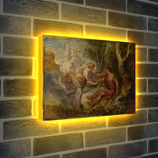 Лайтбокс световая панель - Aurora abducting Cephalus Лайтбокс световая панель - Aurora abducting Cephalus
