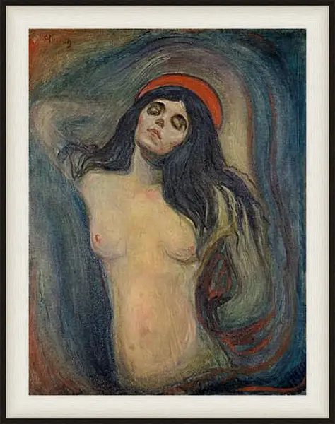 Картина в раме - Madonna. Эдвард Мун Картина в раме - Madonna. Эдвард Мун