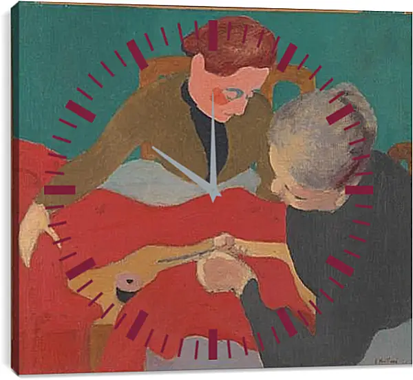 Часы картина - Dressmakers. Эдуар Вюйар Часы картина - Dressmakers. Эдуар Вюйар