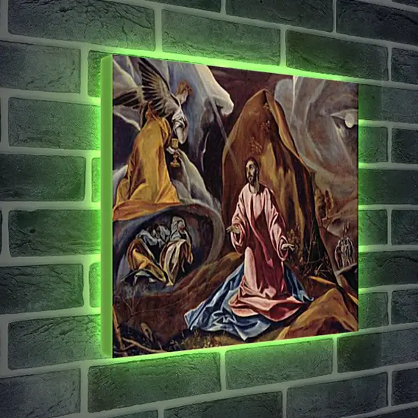 Лайтбокс световая панель - The Agony in the Garden. Эль Греко Лайтбокс световая панель - The Agony in the Garden. Эль Греко