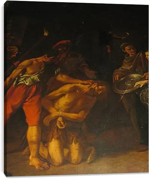Постер на подрамнике - St. John the Baptist in the Mountains. Эль Греко Постер на подрамнике - St. John the Baptist in the Mountains. Эль Греко
