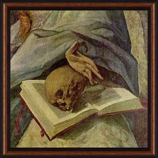 Картина в раме - Bubende Maria Magdalena (Detail). Эль Греко Картина в раме - Bubende Maria Magdalena (Detail). Эль Греко