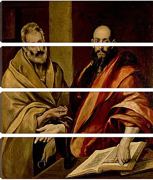Модульная картина - Sts Peter and Paul. Эль Греко Модульная картина - Sts Peter and Paul. Эль Греко