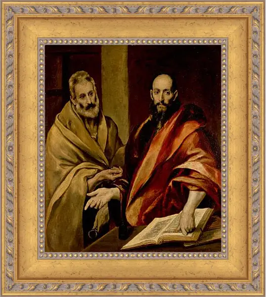 Картина в раме - Sts Peter and Paul. Эль Греко Картина в раме - Sts Peter and Paul. Эль Греко