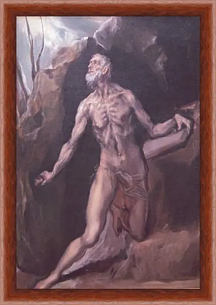 Картина в раме - Saint Jerome. Эль Греко Картина в раме - Saint Jerome. Эль Греко