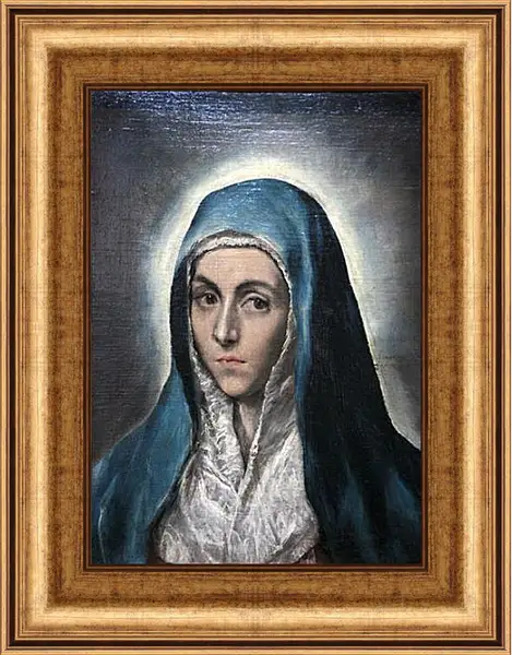 Картина в раме - Mater Dolorosa. Эль Греко Картина в раме - Mater Dolorosa. Эль Греко