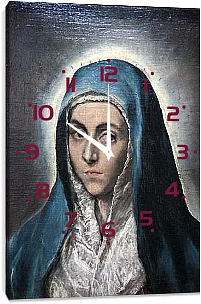 Часы картина - Mater Dolorosa. Эль Греко Часы картина - Mater Dolorosa. Эль Греко