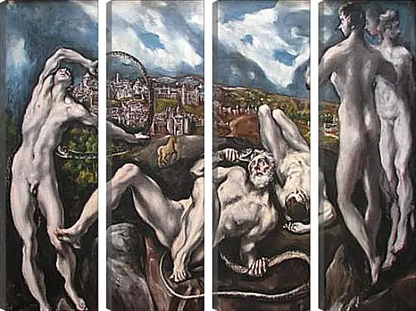 Модульная картина - Laocoon. Эль Греко Модульная картина - Laocoon. Эль Греко