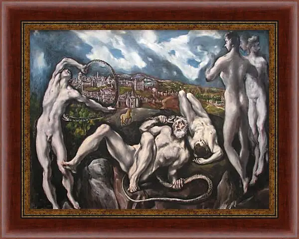 Картина в раме - Laocoon. Эль Греко Картина в раме - Laocoon. Эль Греко