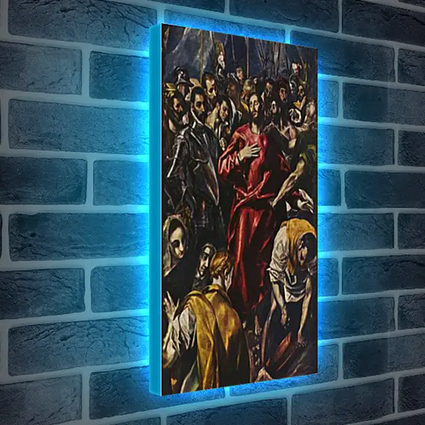 Лайтбокс световая панель - Entkleidung Christi. Эль Греко Лайтбокс световая панель - Entkleidung Christi. Эль Греко