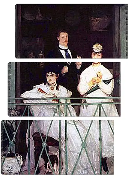 Модульная картина - Der Balkon. Эдуард Мане Модульная картина - Der Balkon. Эдуард Мане