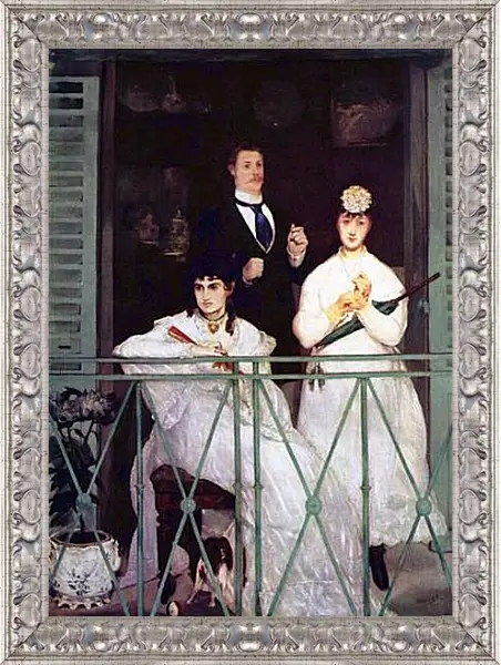 Картина в раме - Der Balkon. Эдуард Мане Картина в раме - Der Balkon. Эдуард Мане