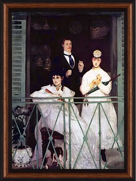 Картина в раме - Der Balkon. Эдуард Мане Картина в раме - Der Balkon. Эдуард Мане