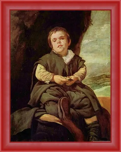 Картина в раме - Portraet des Hofzwerges Francisco Lezcano. Диего Веласкес Картина в раме - Portraet des Hofzwerges Francisco Lezcano. Диего Веласкес