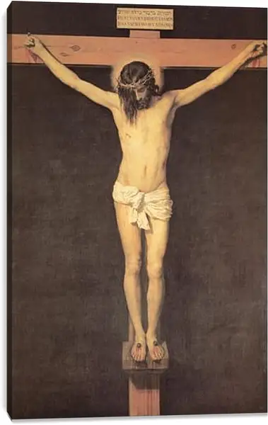 Постер на подрамнике - Christ on the Cross. Диего Веласкес Постер на подрамнике - Christ on the Cross. Диего Веласкес